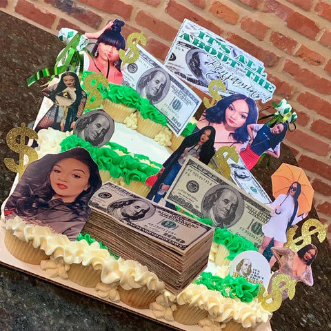 Vanity Rules Pull Apart Cake