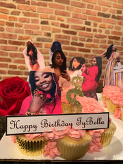 Vanity Rules Pull Apart Cake